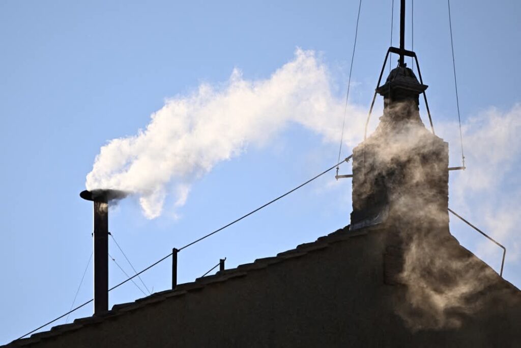 WHITE SMOKE RISES: St. Peter’s Square Erupts as New Pope Is ElectedBy