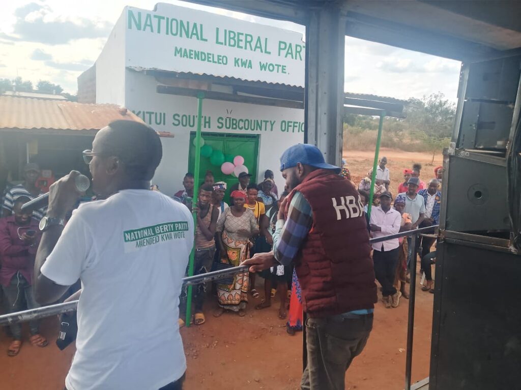 NLP Party Roars Ahead: Opens 34th Branch in Muangeni, Kitui South as Momentum Builds for National Delegates Conference