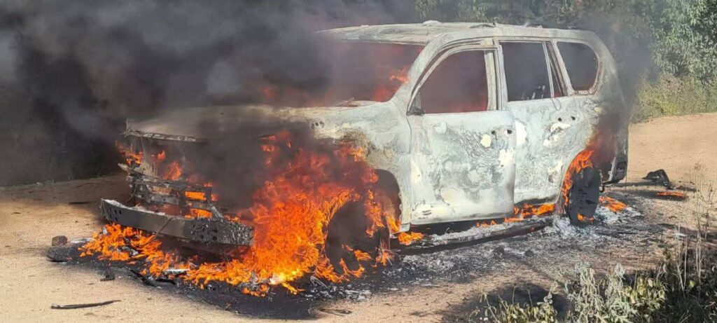 Chaos in Malava: Wamalwa’s Vehicle Torched, Natembeya Reportedly Seized, DAP-K Candidate Panyako Arrested