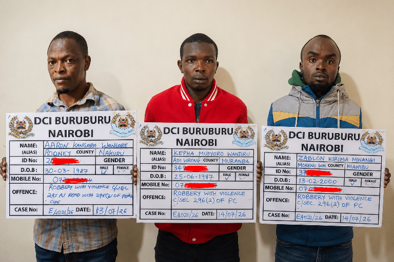 MCA, Two Others Charged Over Violent Robbery in Nairobi, Freed on Sh1 Million Bond